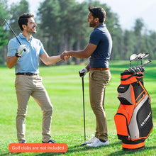 Charger l'image dans la galerie, 10.5 Inch 14-Way Divider Golf Bag with Oversized Capacity and Rain Cover