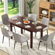 Charger l'image dans la galerie, Vintage Extendable Dining Table - Seats Up to 6 People, Suitable for Kitchen and Restaurant
