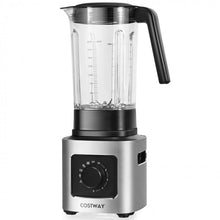 Load image into Gallery viewer, 1500W 5-Speed Countertop Smoothie Blender with 5 Presets and 68oz Tritan Jar-Silver