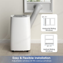Load image into Gallery viewer, 14000 BTU (ASHRAE) 3-in-1 Multifunctional Portable Air Conditioner with Remote Control