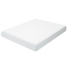 Load image into Gallery viewer, White Portable 8-Inch Foam Mattress