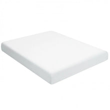 Load image into Gallery viewer, White Portable 8-Inch Foam Mattress