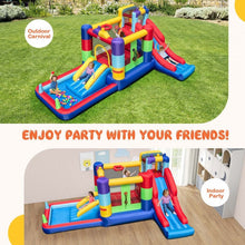 Load image into Gallery viewer, Outdoor Multifunctional Inflatable Children's Bounce House with Blower