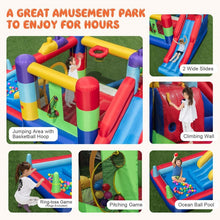 Load image into Gallery viewer, Outdoor Multifunctional Inflatable Children's Bounce House with Blower