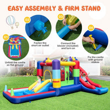 Load image into Gallery viewer, Outdoor Multifunctional Inflatable Children's Bounce House with Blower
