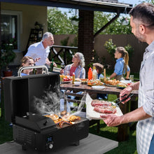 Load image into Gallery viewer, 8-in-1 Outdoor Pellet Smoker Grill with Smart Temperature Control System
