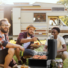 Load image into Gallery viewer, 8-in-1 Outdoor Pellet Smoker Grill with Smart Temperature Control System