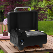 Load image into Gallery viewer, 8-in-1 Outdoor Pellet Smoker Grill with Smart Temperature Control System