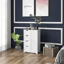Charger l'image dans la galerie, Multipurpose Storage Cabinet with 4 Drawers, Wooden