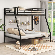 Load image into Gallery viewer, Costway Furniture: Metal Bunk Bed with Guard Rail and Ladder