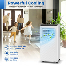 Load image into Gallery viewer, 8000/10000 BTU 3-in-1 Portable Multifunctional Air Conditioner