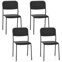 Charger l'image dans la galerie, Modern Dining Room Chairs Set of 4 with Metal Legs - Suitable for Restaurant and Kitchen