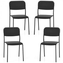Charger l'image dans la galerie, Modern Dining Room Chairs Set of 4 with Metal Legs - Suitable for Restaurant and Kitchen