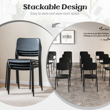 Charger l'image dans la galerie, Modern Dining Room Chairs Set of 4 with Metal Legs - Suitable for Restaurant and Kitchen