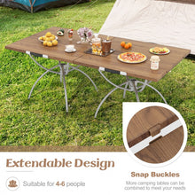 Load image into Gallery viewer, Outdoor Folding Camping Table Set of 2 - Suitable for Camping and Hiking