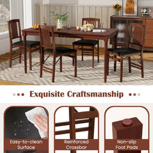 Load image into Gallery viewer, Vintage Dining Chairs Set for Home - 2-Piece Set with Cushioned Seats - Suitable for Restaurant and Cafe