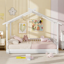 Load image into Gallery viewer, Adjustable Ceiling Mounted Double Bed Frame