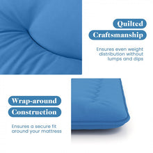 Load image into Gallery viewer, Blue Portable Foldable Futon Mattress