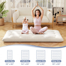 Load image into Gallery viewer, Portable Multifunctional Zabuton Mattress with Dust Cover
