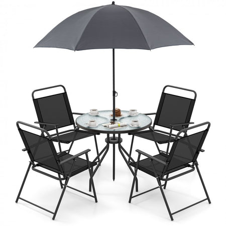 Outdoor Patio Dining Set with Umbrella