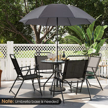 Load image into Gallery viewer, Outdoor Patio Dining Set with Umbrella