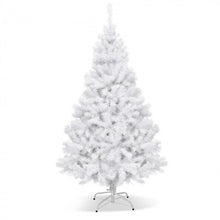 Load image into Gallery viewer, 6/7.5/9-Foot White Christmas Tree with Metal Stand - Multiple Sizes Available for Christmas Event Decorations