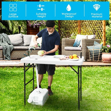 Load image into Gallery viewer, Outdoor Folding Camping Table with Faucet Sprayer - Suitable for Camping, Fishing, and Hiking