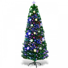 Load image into Gallery viewer, Christmas Decorations - Christmas Tree with Snowflake LED Warm White Lights - Suitable for Christmas Parties and Events