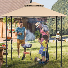 Charger l'image dans la galerie, Costway 8x5 ft Canopy Outdoor Tent Gazebo - Suitable for Backyard Weddings and Parties