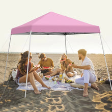 Load image into Gallery viewer, Costway 10x10 ft Pop-Up Canopy Tent with Carry Bag - Suitable for Camping, Parties, and Backyard
