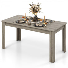 Load image into Gallery viewer, Modern Solid Wood Dining Room Table - Rectangular Design, Suitable for Kitchen and Restaurant