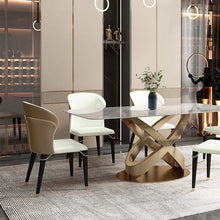Load image into Gallery viewer, Modern Minimalist Dining Chairs with Foam Cushions - Comfortable Seating for Dining Room