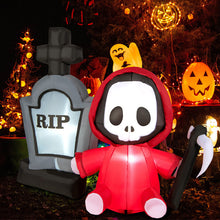Load image into Gallery viewer, Halloween Inflatable Ghost Tombstone - Suitable for Halloween Party Decorations