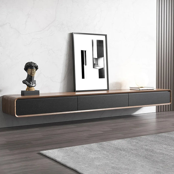 Modern Minimalist Living Room TV Stand - Wall-Mounted and Floor-Standing Options