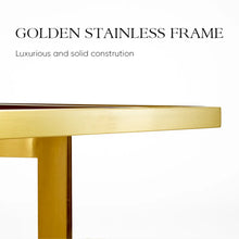 Load image into Gallery viewer, Modern Minimalist Dining Table with Artificial Marble Top - Luxurious and Elegant
