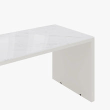 Charger l'image dans la galerie, Modern Minimalist Extendable Kitchen Island with Storage Cabinet - Seats Up to 6 People