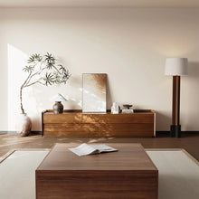 Load image into Gallery viewer, Modern Minimalist TV Stand with Upper and Lower Drawers