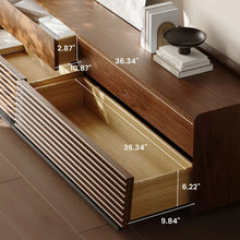 Load image into Gallery viewer, Modern Minimalist TV Stand with Upper and Lower Drawers