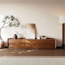 Load image into Gallery viewer, Modern Minimalist TV Stand with Upper and Lower Drawers