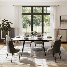 Load image into Gallery viewer, Modern Minimalist Extendable Dining Table - Seats Up to 10 People, Suitable for Restaurant