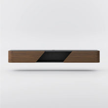 Load image into Gallery viewer, Mid-Century Vintage Floating TV Stand with Built-in 2 Doors and Open Storage Cabinet - Suitable for Living Room