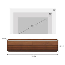 Load image into Gallery viewer, Modern Minimalist TV Stand with Upper and Lower Drawers