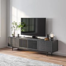 Load image into Gallery viewer, Modern Minimalist TV Stand Floor Cabinet with 4 Doors and Double Shelves - Suitable for Living Room