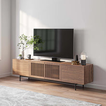 Load image into Gallery viewer, Modern Minimalist TV Stand Floor Cabinet with 4 Doors and Double Shelves - Suitable for Living Room