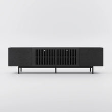 Load image into Gallery viewer, Modern Minimalist TV Stand Floor Cabinet with 4 Doors and Double Shelves - Suitable for Living Room