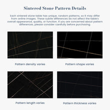 Load image into Gallery viewer, Modern Minimalist Round Dining Table with U-Shaped Base - Seats Up to 6 People, Suitable for Restaurant and Hotel