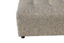 Load image into Gallery viewer, Outdoor Modular Sofa, with Aluminum Structure, Support Cushion and Back Cushion Cover-Removable, Fade-resistant, Waterproof Sofa Cover Included,Light Brown(The rate : Based on a single piece )