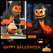 Load image into Gallery viewer, Halloween Inflatable Hanging Pumpkin Head Ghost - Suitable for Haunted Houses, Parties, and Halloween Decorations