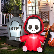Load image into Gallery viewer, Halloween Inflatable Ghost Tombstone - Suitable for Halloween Party Decorations