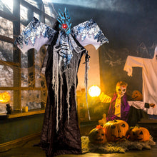 Load image into Gallery viewer, Halloween Electronic Animated Dragon with Wings and Glowing Eyes - Suitable for Halloween Decorations